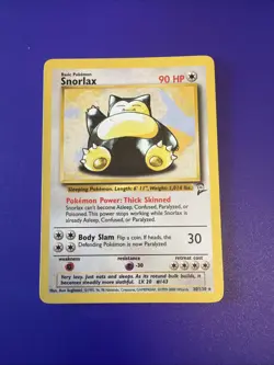 Snorlax Base Set 2 Regular Card 030/130 - Image 1