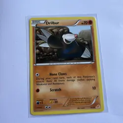 Drilbur - 13/30 - Excadrill Trainer Kit Pokemon Card TCG Non-Holo - Image 1