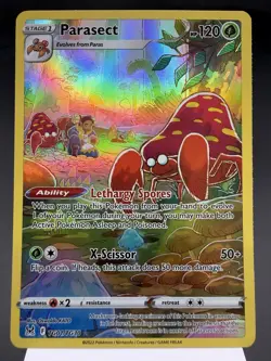 Parasect TG01/TG30 - Holo Rare - Lost Origin Pokemon Card NM - Image 1