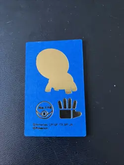 Trapinch Vintage Pokemon Mini Menko Advanced Generation Gold Back Card - Image 2