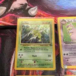 Nintendo Pokemon TCG 6-Card Holo Lot - Scyther, Dark Gyarados, Rayquaza - Image 2