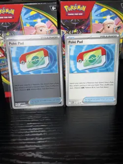 2x Poke Pad 081/088 2026 Perfect Order Pokemon Card Lot - Image 1