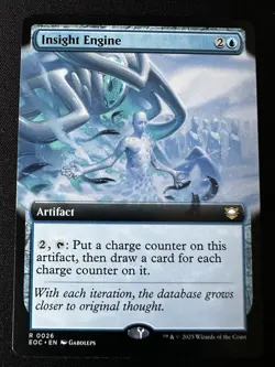 Insight Engine (Extended Art) 26 R Commander: Edge of Eternities MTG - Image 1