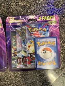 Lot of 2- Pokemon TCG Lightning Set. (8 Booster Packs With 2 Additional Cards) - Image 3