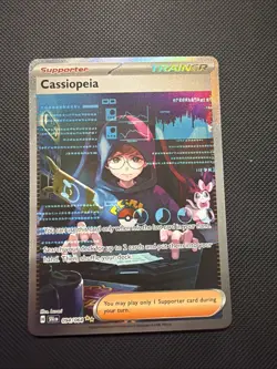 Cassiopeia Trainer Holo Card Pokemon TCG S&V Shrouded Fable 094/064 - Image 1