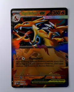 Mega Charizard Y Ex 030 Black Star Promo and Tin Pokemon TCG Cards 030 - Image 1