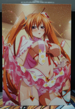 Irina Shidou Magical Girl High School DxD Sexy Waifu Textured Custom Card - Image 1