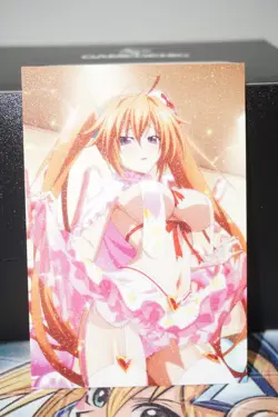 Irina Shidou Magical Girl High School DxD Sexy Waifu Textured Custom Card - Image 2