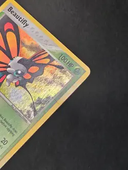 Pokemon TCG Beautifly 2/107 EX Deoxys Holo Vintage Card English - Image 3