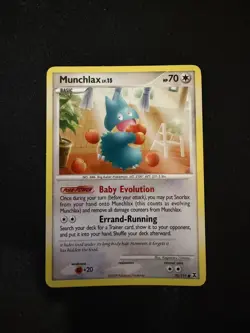Munchlax Pokemon TCG Rising Rivals Non-Holo Common Card - Image 1