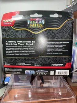 Pokemon TCG Scarlet Violet Paldean Fates Tech Sticker Collection - Sealed - Image 2