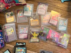 MLP TCG Lot. Sonic Rainboom, stamped cards from bronycon and many chase foils! - Image 4