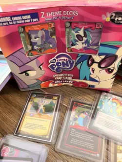 MLP TCG Lot. Sonic Rainboom, stamped cards from bronycon and many chase foils! - Image 5