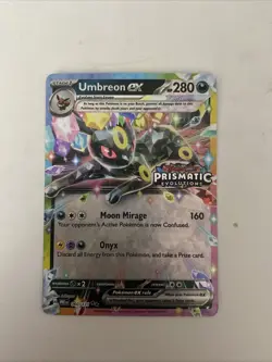 Umbreon ex - (Prismatic Evolutions Stamp) 060/131 Miscellaneous Cards & Products - Image 1