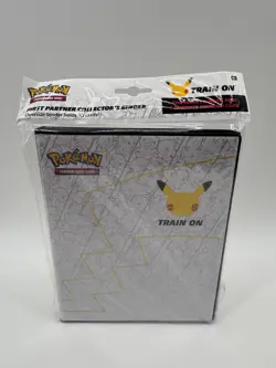 Pokemon 25th Anniversary First Partner Collection Jumbo Card Binder With Pikachu - Image 2