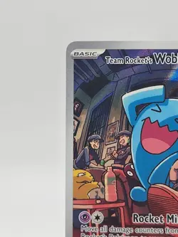 Team Rocket's Wobbuffet 203 Holo Promo SV: Scarlet & Violet Promo Cards NM - Image 3