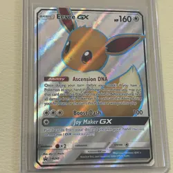 Pokemon TCG Eevee GX SM242 Black Star Promo Holofoil Ultra Rare Card NM/LP Promo - Image 2