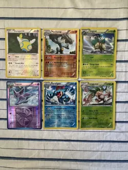 Pokemon Card Lot w/ EX Promos + Holo/Rare Cards in XY BREAKthrough Tin - Used - Image 4