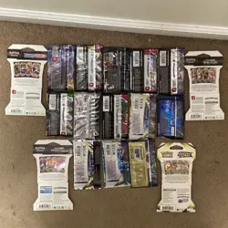 Pokemon TCG 17-Pack Assorted English Booster Pack Lot - 10 Cards Each - Image 2