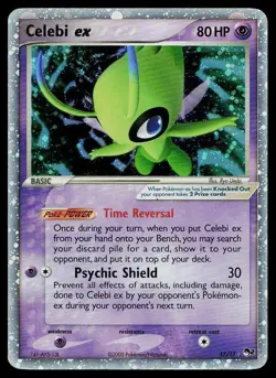 Pokemon Card POP Series 2 Celebi ex 17/17 Holo Rare - Image 1