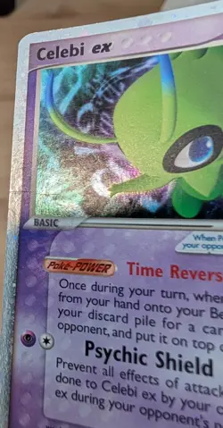 Pokemon Card POP Series 2 Celebi ex 17/17 Holo Rare - Image 3