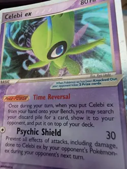 Pokemon Card POP Series 2 Celebi ex 17/17 Holo Rare - Image 4