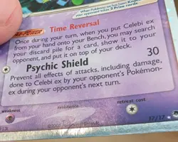 Pokemon Card POP Series 2 Celebi ex 17/17 Holo Rare - Image 5