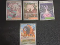 TCG Pokemon Chaos Rising IR Card Lot 4 - Image 1