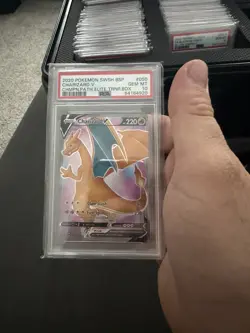 Pokemon Card Charizard v Champions Path Elite Trainer Box SWSH050 PSA 10 Gem MT - Image 1