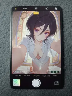 NR14 Rukia kuchiki Dimensional Wandering part2 Goddess Story WAIFU ANIME CARD - Image 1