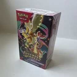 Pokemon TCG Mega Evolution: Ascended Heroes Booster Bundle 6 Packs 60 Cards - Image 1