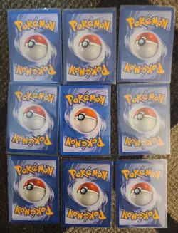 Vintage Neo Discovery Destiny Secret Wonders Unown 9 Card Bundle - Image 2