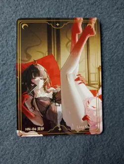 HN06 ling sha Dimensional Wandering part2 Goddess Story WAIFU ANIME CARD - Image 1