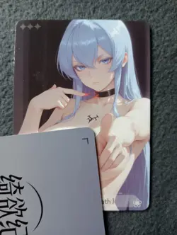 N52 Esdeath Dimensional Wandering part2 Goddess Story WAIFU ANIME CARD - Image 1