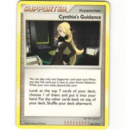 Pokemon Cynthia's 136/147 Guidance Supreme Victors Non-Holo MP Card - Image 1