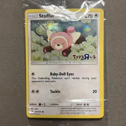 SEALED Stufful - 110/147 - Toys R Us Stamped Holo Promo Pokemon Card (02) - Image 1