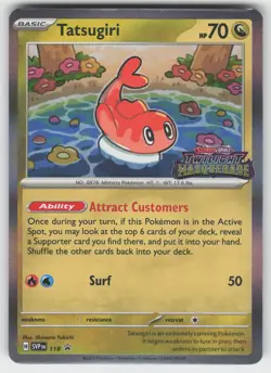 Tatsugiri - Promo SV: Scarlet & Violet Promo Cards 118 Pokemon - Image 1
