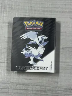 Pokemon Black and White Zekrom/Reshriam Mini Binder Used - Image 2