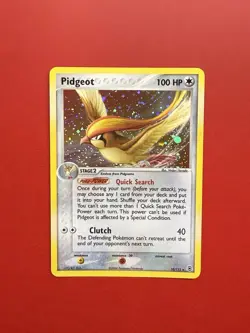 Pidgeot - 10/112 - Pokemon Ex FireRed LeafGreen Holo Vintage Card NM LP - Image 1
