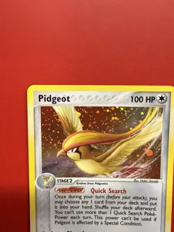 Pidgeot - 10/112 - Pokemon Ex FireRed LeafGreen Holo Vintage Card NM LP - Image 2