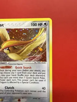 Pidgeot - 10/112 - Pokemon Ex FireRed LeafGreen Holo Vintage Card NM LP - Image 3