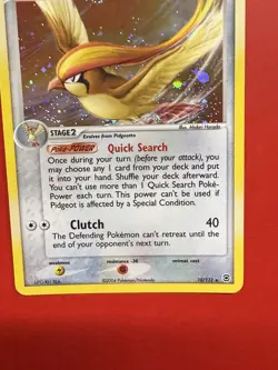Pidgeot - 10/112 - Pokemon Ex FireRed LeafGreen Holo Vintage Card NM LP - Image 4