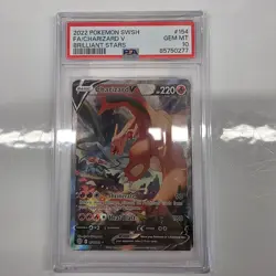 PSA 10 GEM MINT Pokemon Brilliant Stars Charizard V Alternate Alt Art 154/172 - Image 1