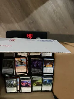 18 lbs Magic: The Gathering Bulk Cards – Unsorted Commons & Uncommons (2019+ Set - Image 2