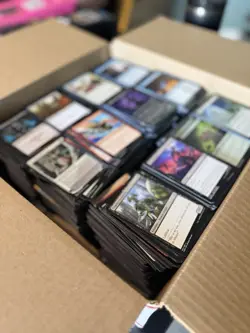 18 lbs Magic: The Gathering Bulk Cards – Unsorted Commons & Uncommons (2019+ Set - Image 3