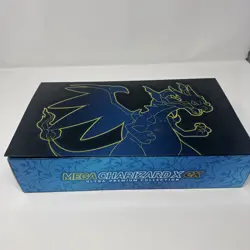 Mega Charizard X UPC Playmat, Deck box, Sleeves, Dice, And Coin - No TCG Cards - Image 5