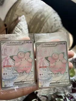 Lillie's Clefairy ex 195 Sv: Scarlet & Violet Promo Cards Holo - Image 1