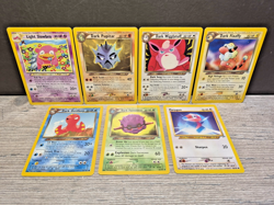 Pokemon TCG Neo Destiny Set Lot 7 Cards Dark Wigglytuff, Light Slowbro Ect... - Image 1