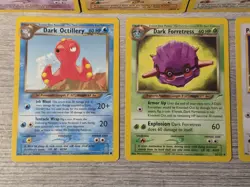 Pokemon TCG Neo Destiny Set Lot 7 Cards Dark Wigglytuff, Light Slowbro Ect... - Image 5