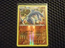 Gabite 69/122 XY Breakpoint Ultra Rare Reverse Holo Pokemon Card LP - Image 1